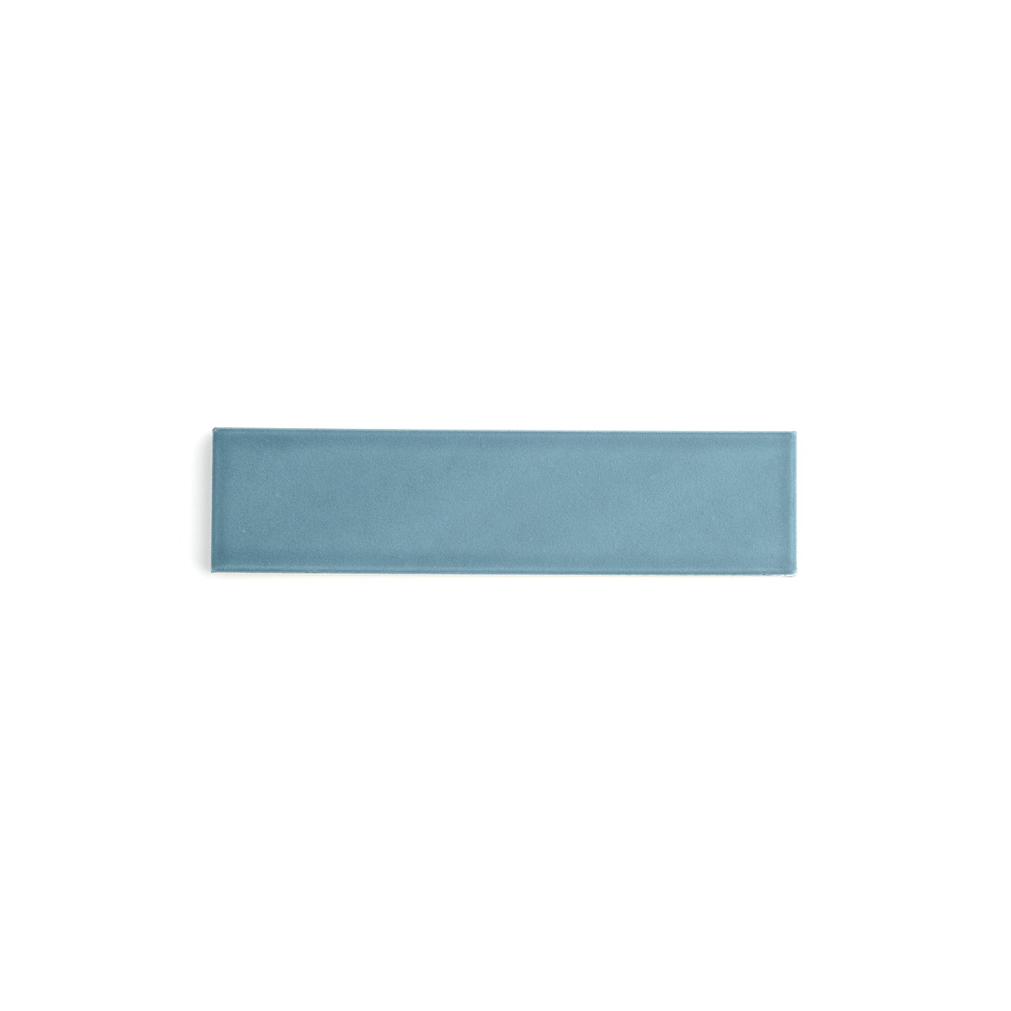 Sample: Aegean Blue 2x8 Ceramic Tile | Matte (1 sample piece)-Sample-Sample-Riad Tile