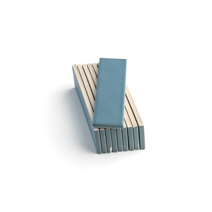 Aegean Blue 2x8 Ceramic Tile | Matte-Main Inventory-All Products,Solids,Under 10-Riad Tile