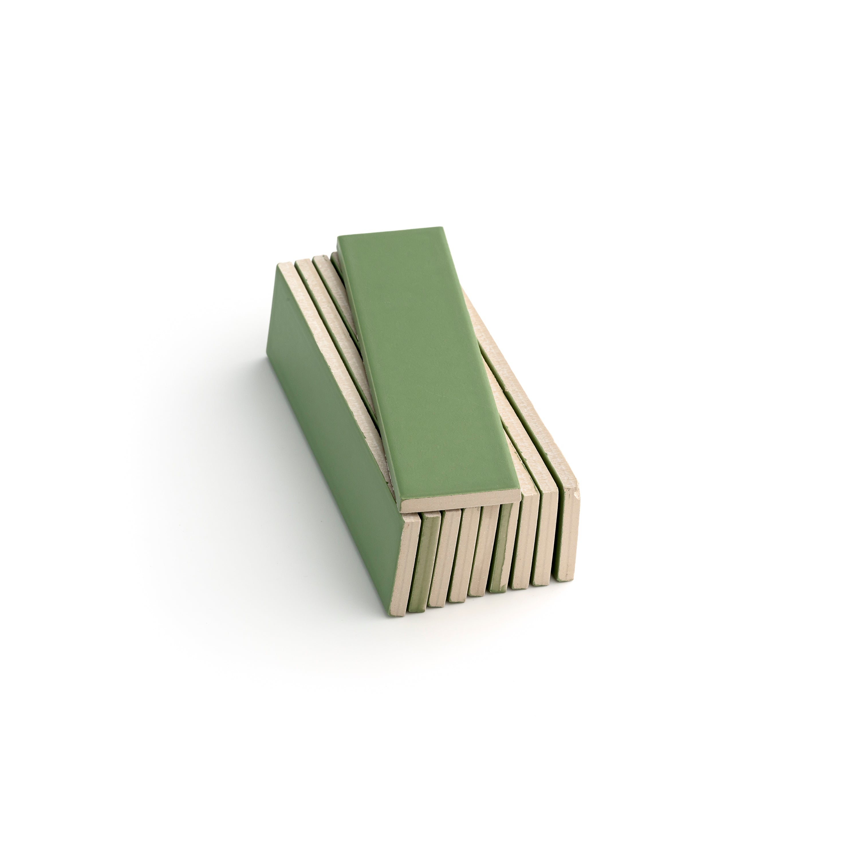 Cactus Green 2x8 Ceramic Tile | Matte