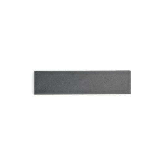 Sample: Deep Black 2x8 Ceramic Tile | Matte (1 sample piece)-Sample-Sample-Riad Tile