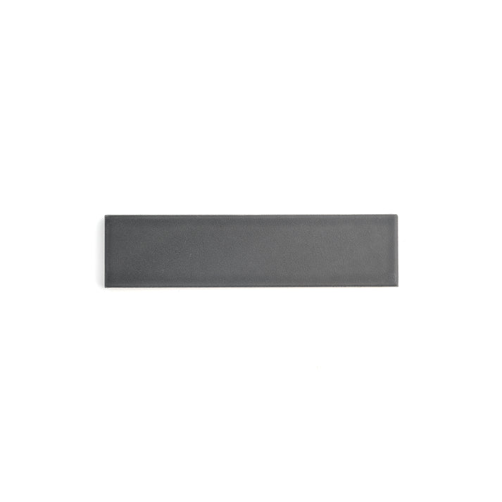 Sample: Deep Black 2x8 Ceramic Tile | Matte (1 sample piece)-Sample-Sample-Riad Tile