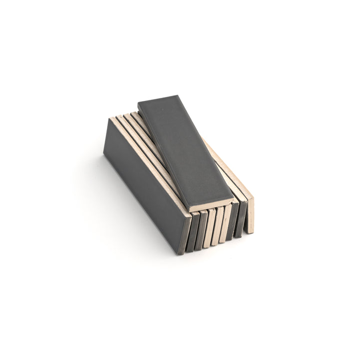 Deep Black 2x8 Ceramic Tile | Matte-Main Inventory-All Products,Solids,Under 10-Riad Tile