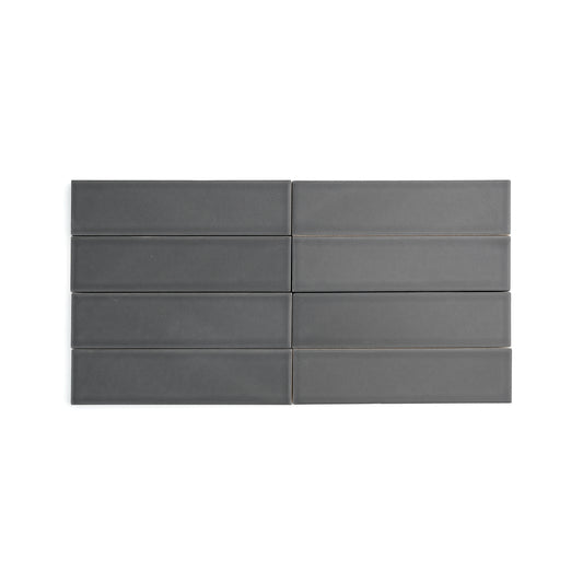 Deep Black 2x8 Ceramic Tile | Matte-Main Inventory-All Products,Solids,Under 10-Riad Tile