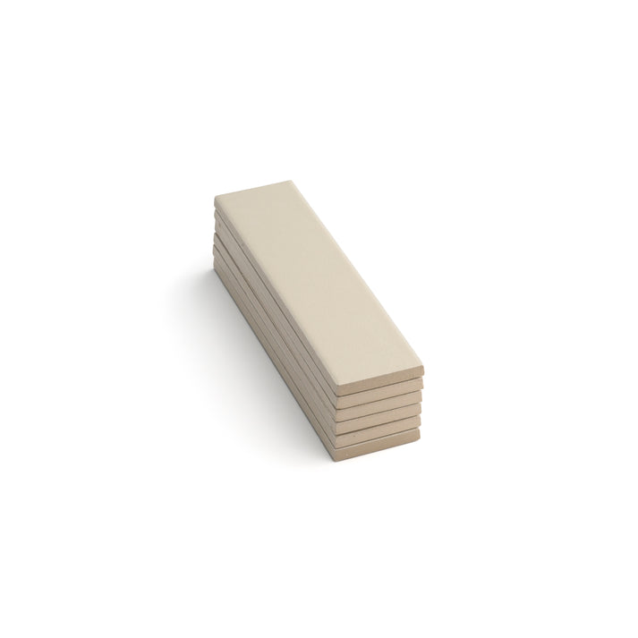Latte 2x8 Ceramic Tile | Matte-Main Inventory-All Products,Neutral Ceramic,Solids,Under 10-Riad Tile