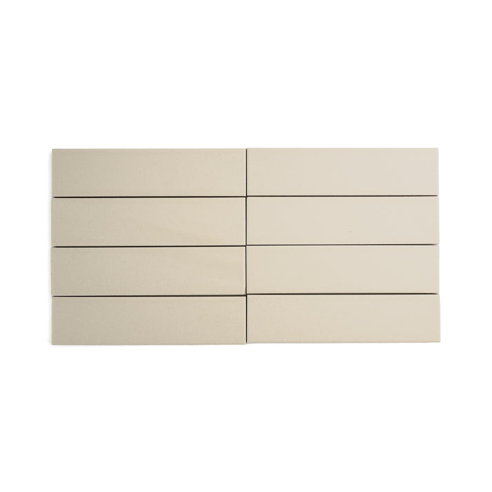 Latte 2x8 Ceramic Tile | Matte-Main Inventory-All Products,Neutral Ceramic,Solids,Under 10-Riad Tile