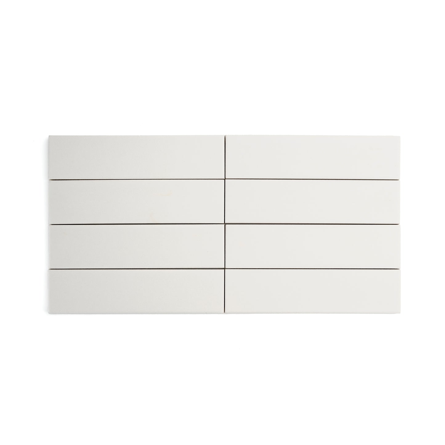 White 2x8 Ceramic Tile | Matte-Main Inventory-All Products,Neutral Ceramic,Solids,Under 10-Riad Tile