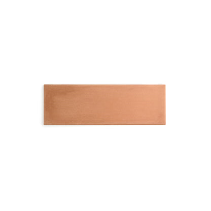 Sample: Terracotta Color 4x12 Ceramic Tile (1 sample piece)-Sample-Sample-Riad Tile