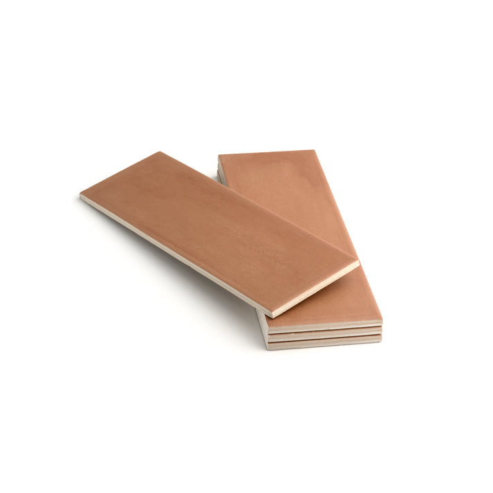 Terracotta Color 4x12 Ceramic Tile-Main Inventory-All Products,Neutral Ceramic,Solids,Under 10-Riad Tile