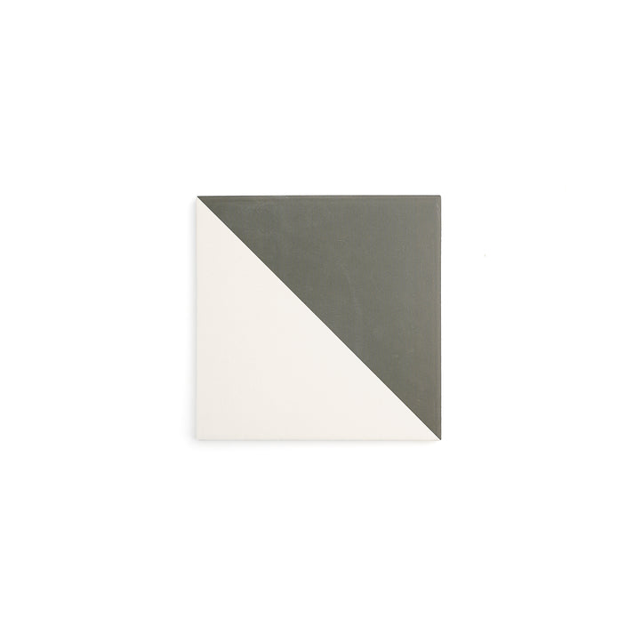 Sample: 50/50 Black & White Ceramic Tile (1 sample piece)-Sample-Sample-Riad Tile