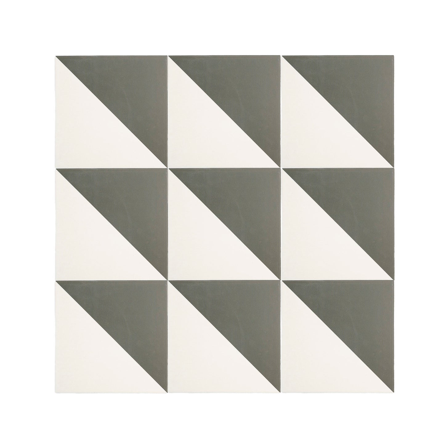 50/50 Black & White Ceramic Tile 8x8-Main Inventory-All Products,Patterns,Under 10-Riad Tile