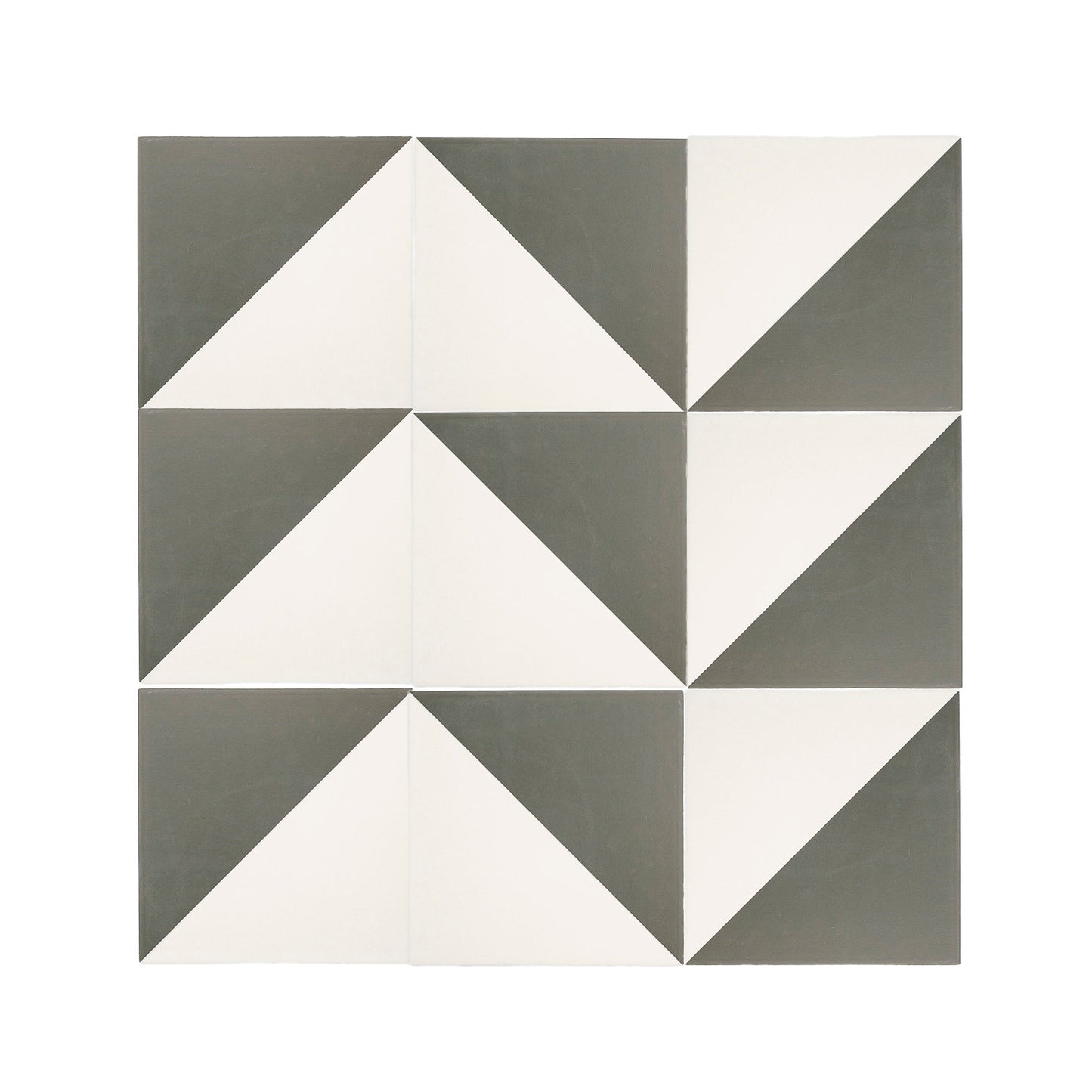 50/50 Black & White Ceramic Tile 8x8-Main Inventory-All Products,Patterns,Under 10-Riad Tile