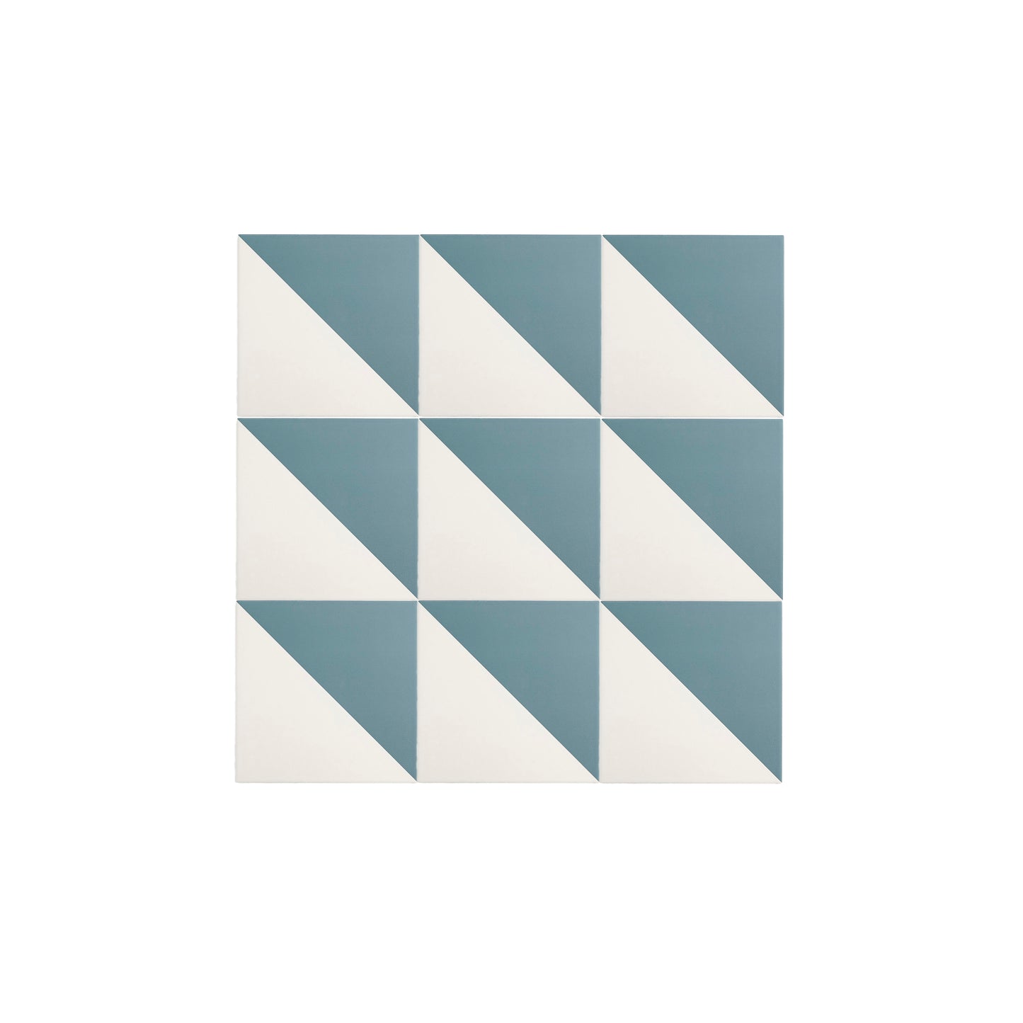 50/50 Blue & White Ceramic Tile 8x8-Main Inventory-All Products,Patterns,Under 10-Riad Tile