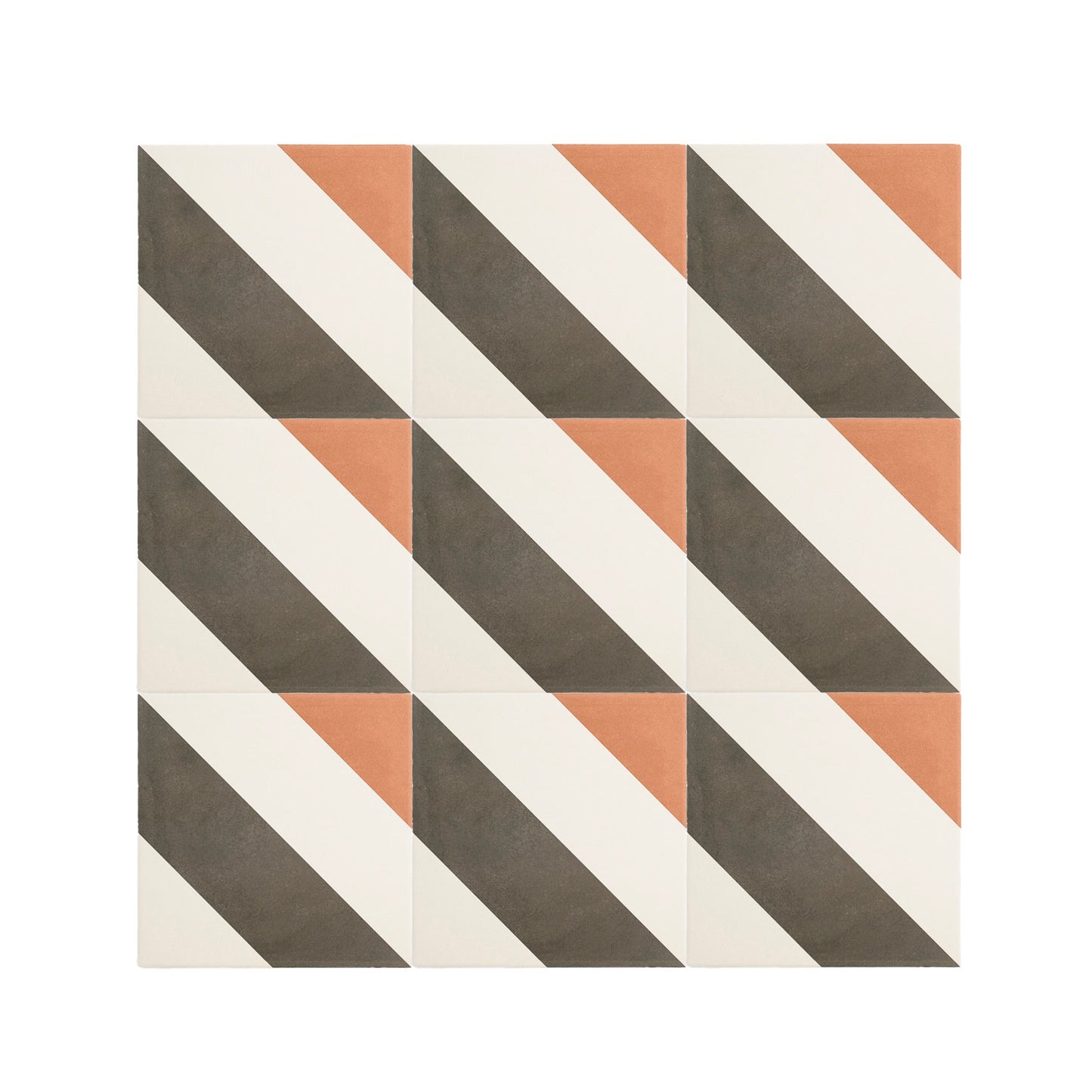 Cayman Black, Terracotta & White Ceramic Tile-Main Inventory-All Products,Patterns,Under 10-Riad Tile