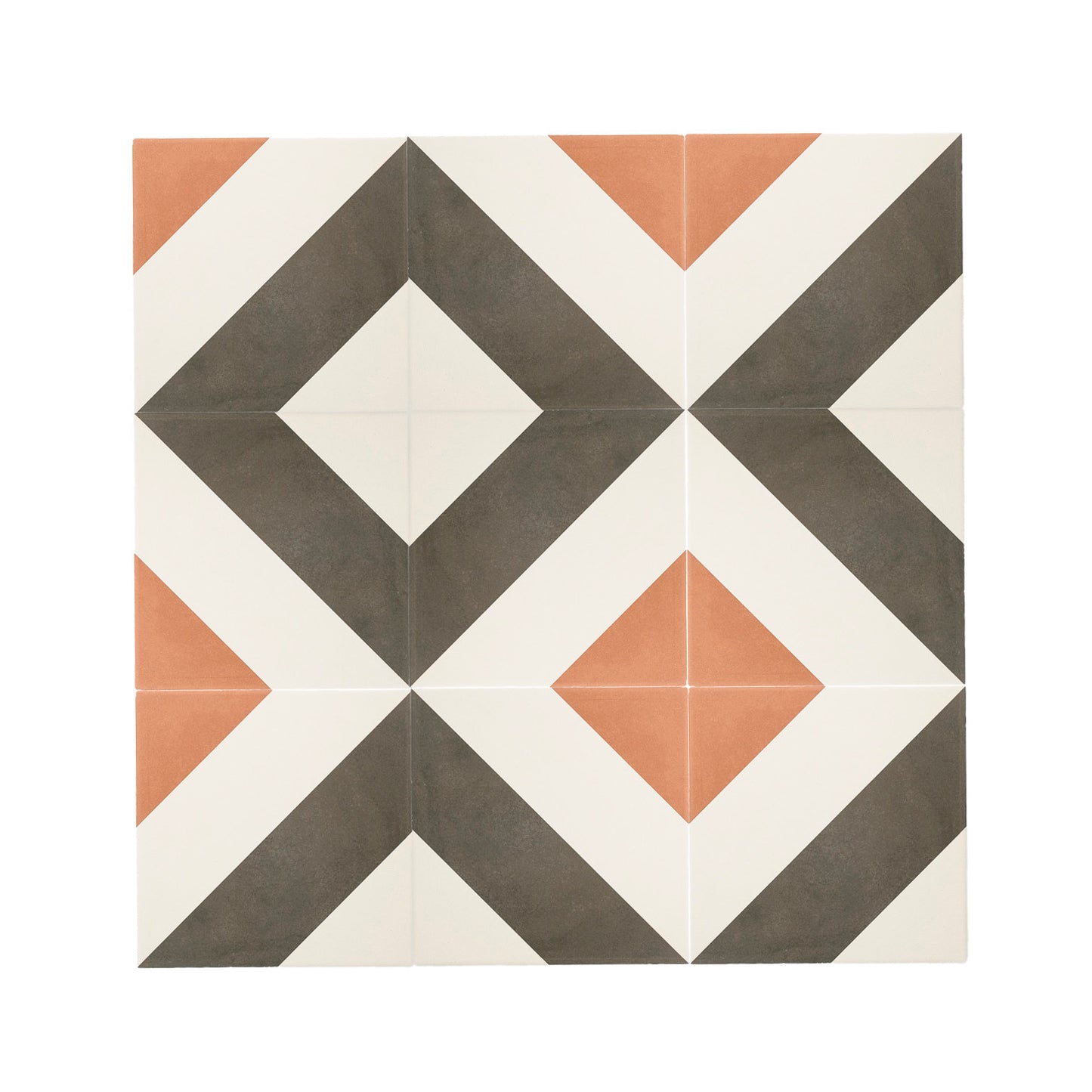 Cayman Black, Terracotta & White Ceramic Tile-Main Inventory-All Products,Patterns,Under 10-Riad Tile