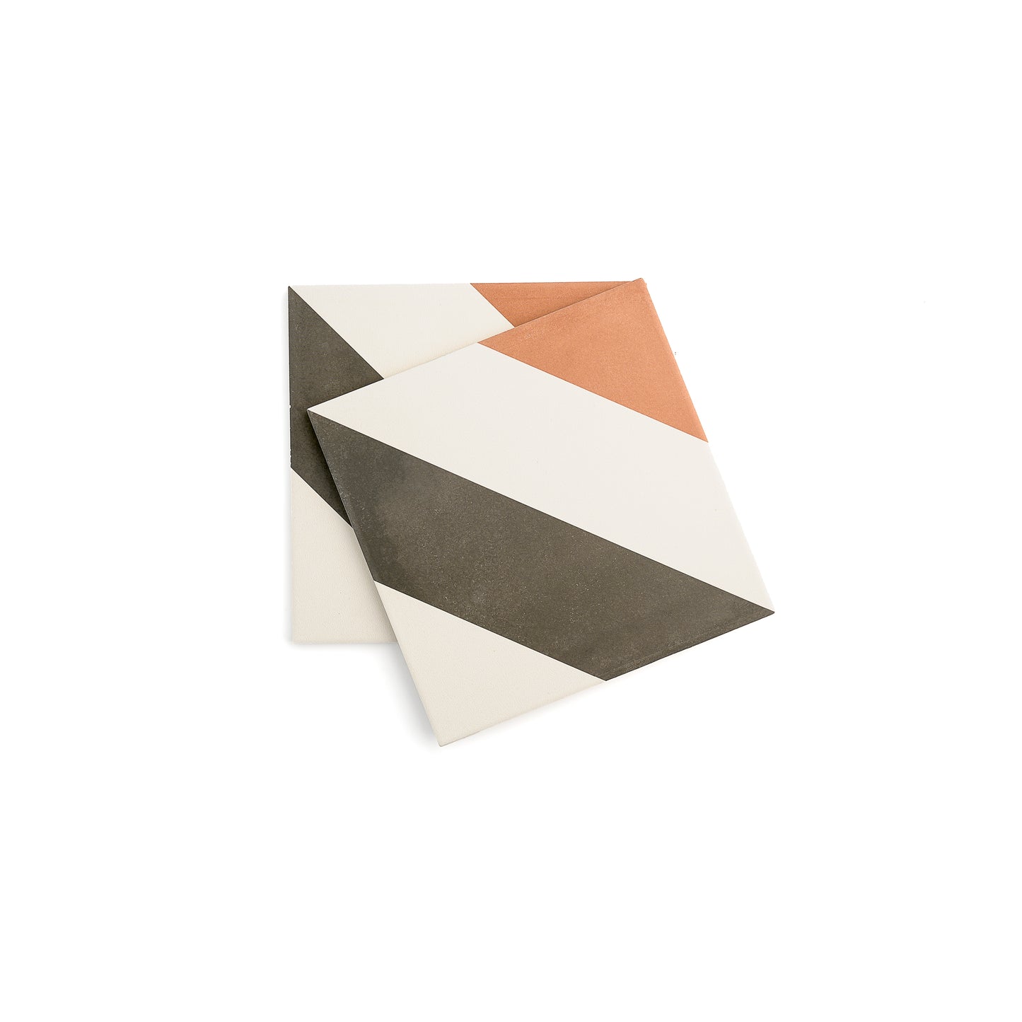 Cayman Black, Terracotta & White Ceramic Tile-Main Inventory-All Products,Patterns,Under 10-Riad Tile