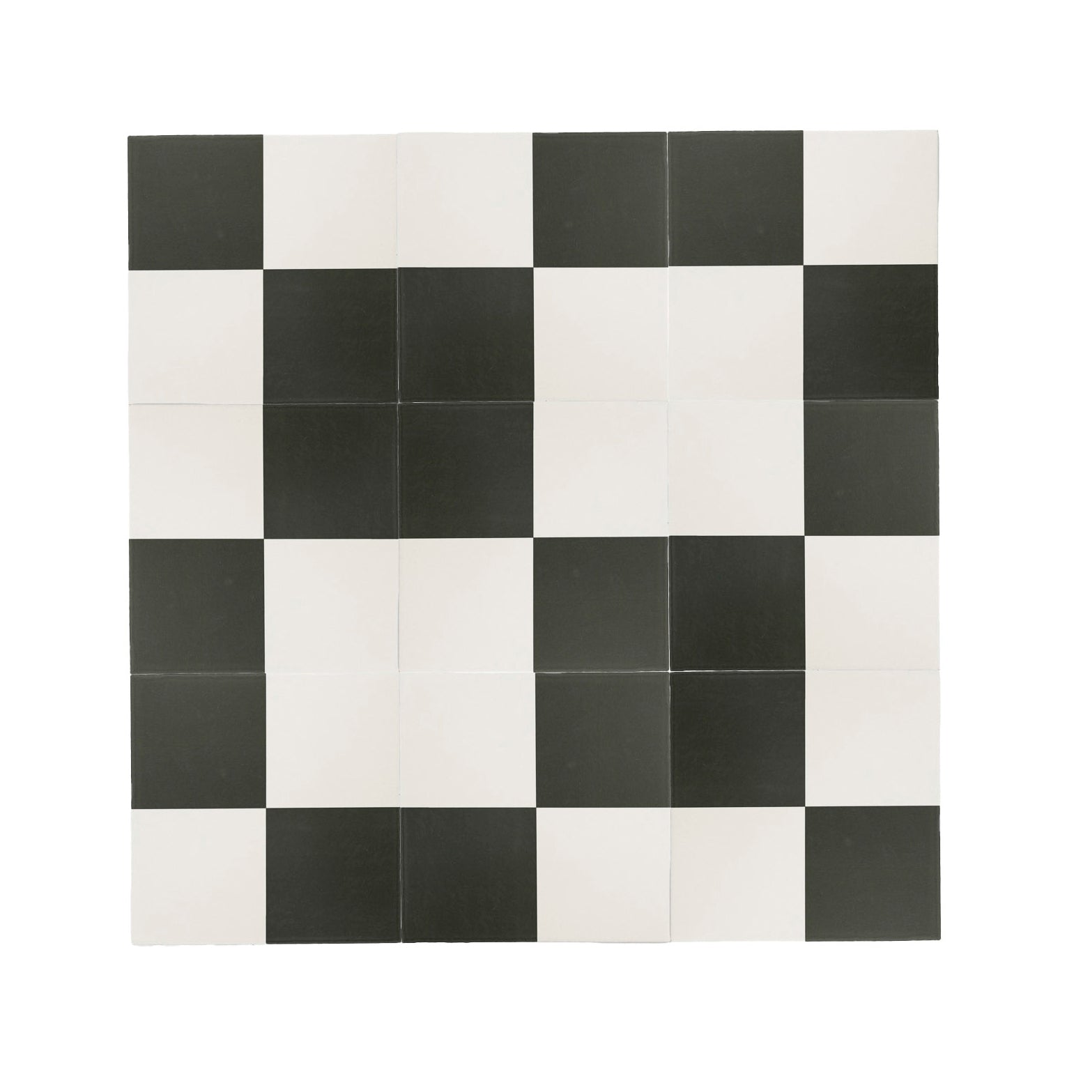 Checkerboard Black & White Ceramic Tile-Main Inventory-All Products,Patterns,Under 10-Riad Tile