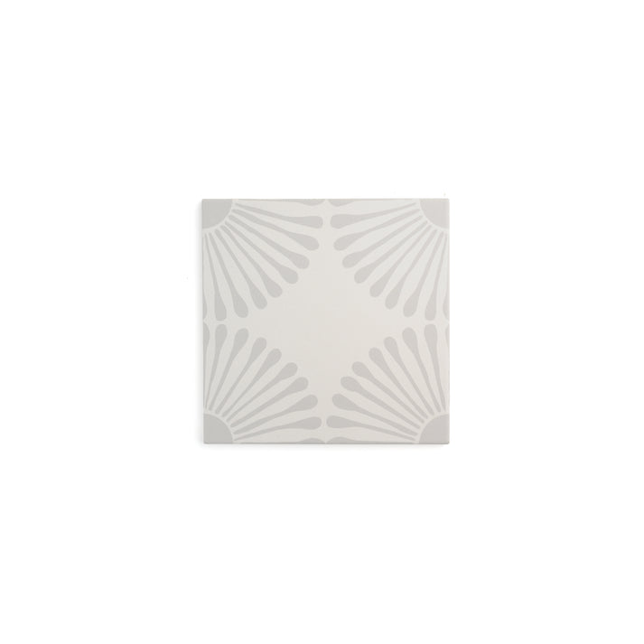 Sample: Dandelion Grey Ceramic Tile-Sample-Sample-Riad Tile