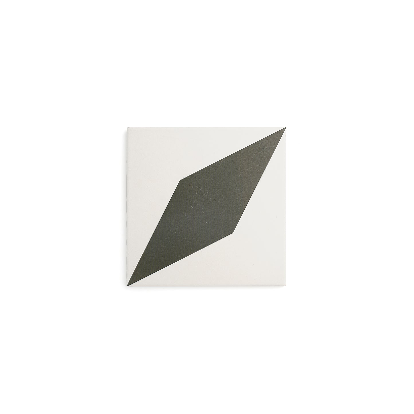 Diamond Black & White Ceramic Tile-Main Inventory-All Products,Patterns,Under 10-Riad Tile