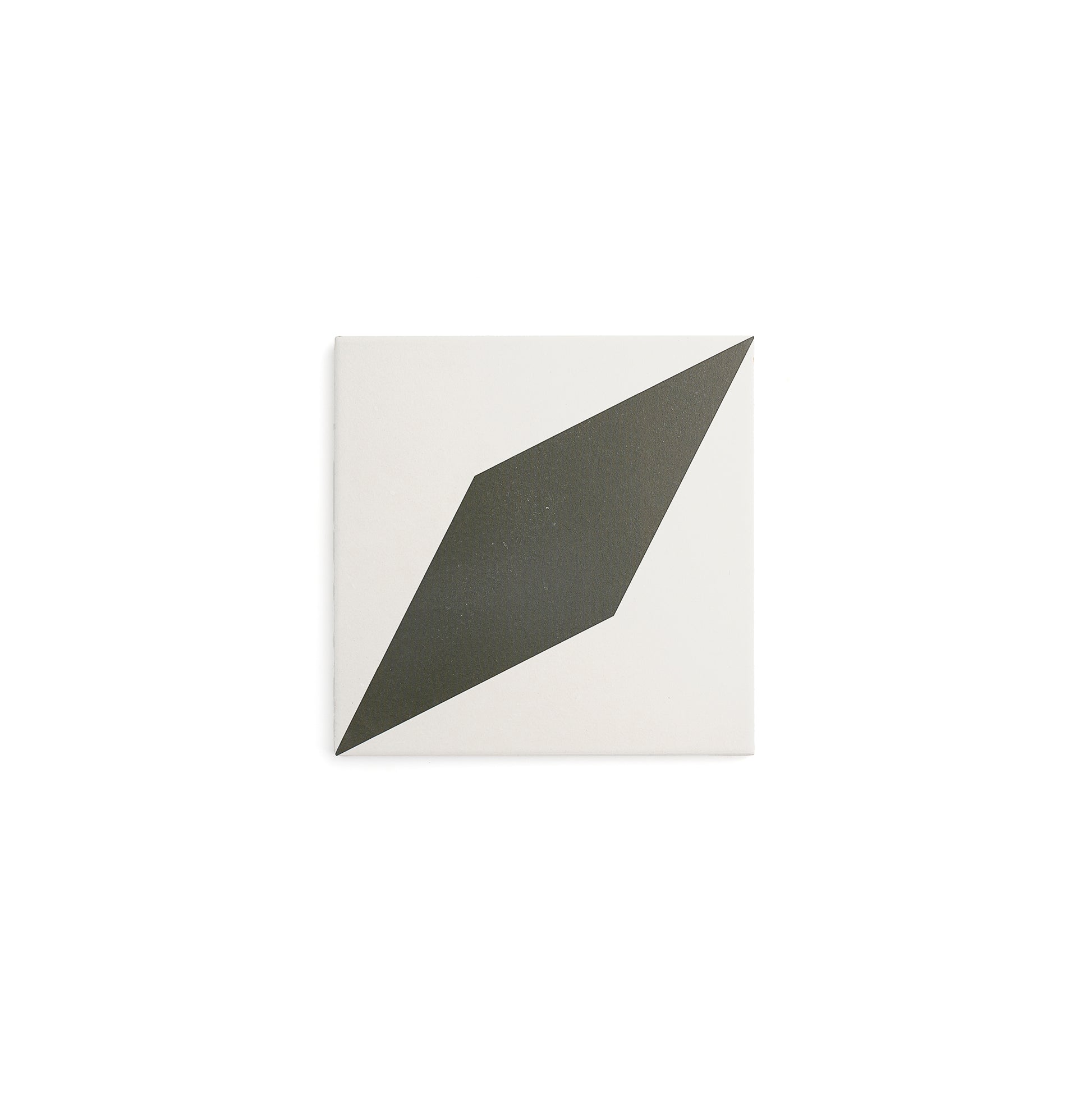 Diamond Black & White Ceramic Tile-Main Inventory-All Products,Patterns,Under 10-Riad Tile