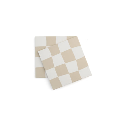 Matte white ceramic tile for modern kitchen backsplash