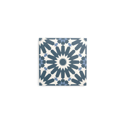 Sample: Erizo Blue Ceramic Tile (1 sample piece)-Sample-Sample-Riad Tile