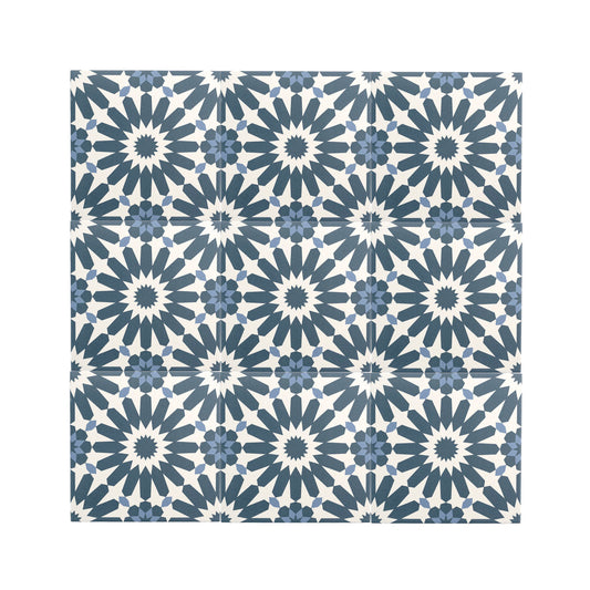 Erizo Blue Ceramic Tile-Main Inventory-All Products,Patterns,Under 10-Riad Tile