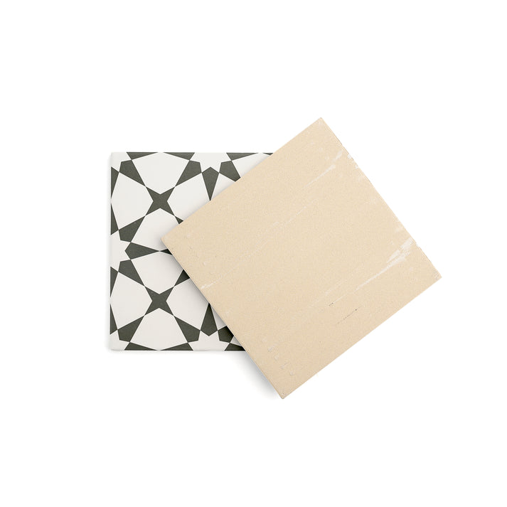 Estrella Black Ceramic Tile-Main Inventory-All Products,Patterns,Under 10-Riad Tile