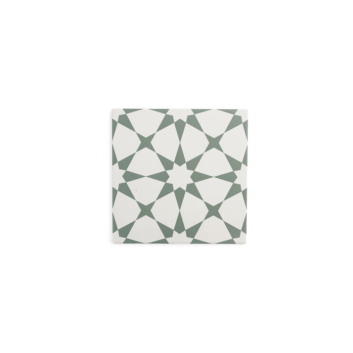 Estrella Green Ceramic Tile-Main Inventory-All Products,Patterns,Under 10-Riad Tile