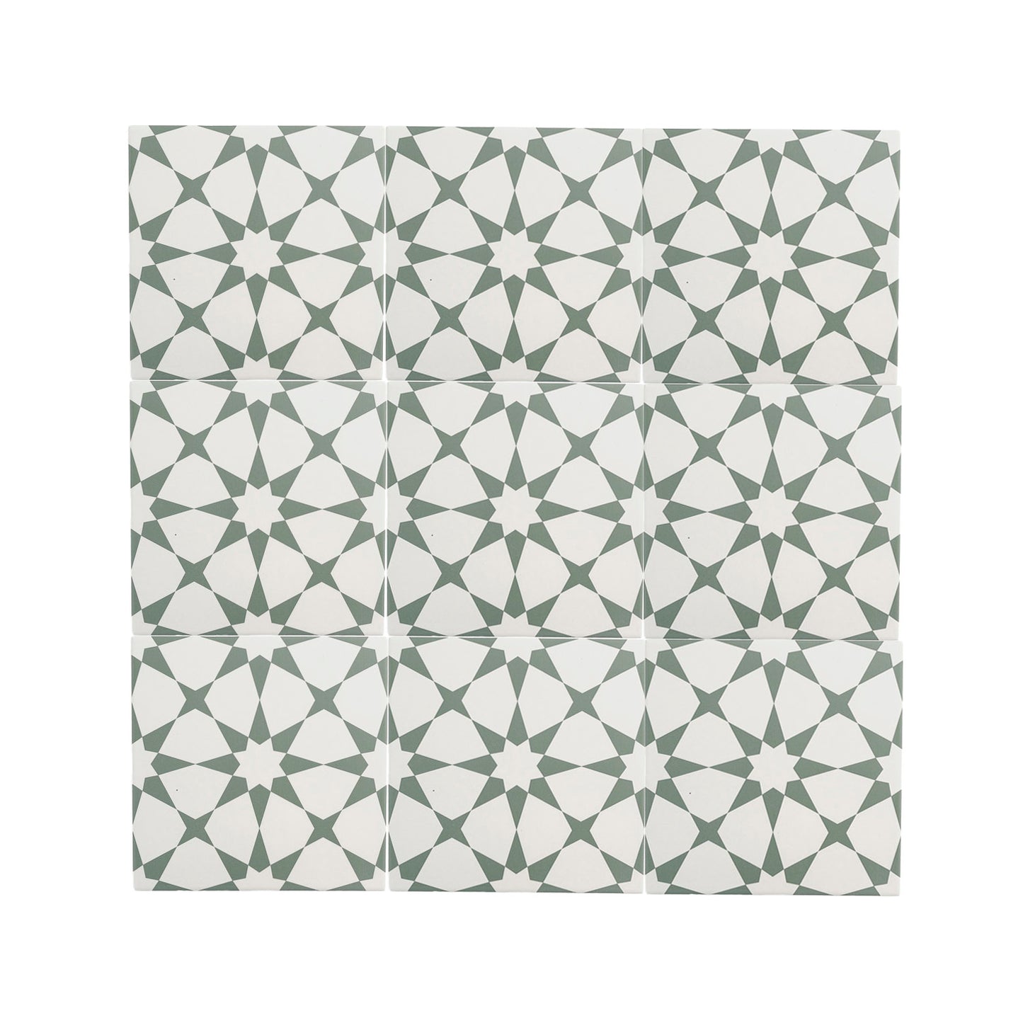 Estrella Green Ceramic Tile-Main Inventory-All Products,Patterns,Under 10-Riad Tile