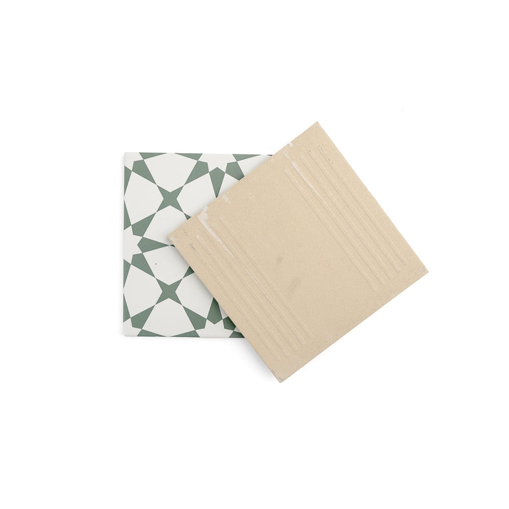 Estrella Green Ceramic Tile-Main Inventory-All Products,Patterns,Under 10-Riad Tile