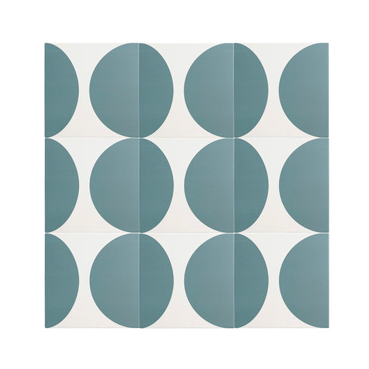 Groovy Blue Ceramic Tile-Main Inventory-All Products,Patterns,Under 10-Riad Tile