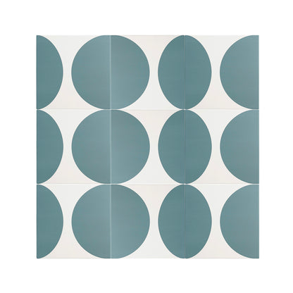 Groovy Blue Ceramic Tile-Main Inventory-All Products,Patterns,Under 10-Riad Tile