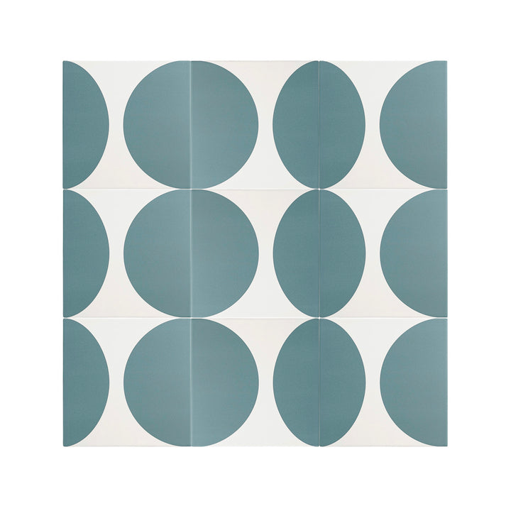 Groovy Blue Ceramic Tile-Main Inventory-All Products,Patterns,Under 10-Riad Tile