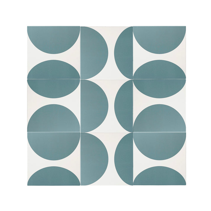 Groovy Blue Ceramic Tile-Main Inventory-All Products,Patterns,Under 10-Riad Tile
