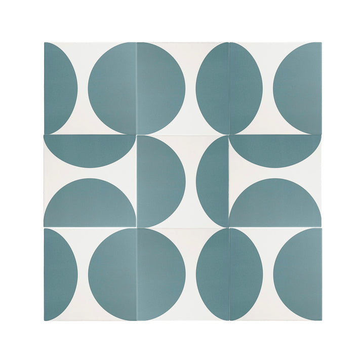 Groovy Blue Ceramic Tile-Main Inventory-All Products,Patterns,Under 10-Riad Tile