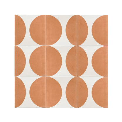 Groovy Terracotta Ceramic Tile-Main Inventory-All Products,Neutral Ceramic,Patterns,Under 10-Riad Tile