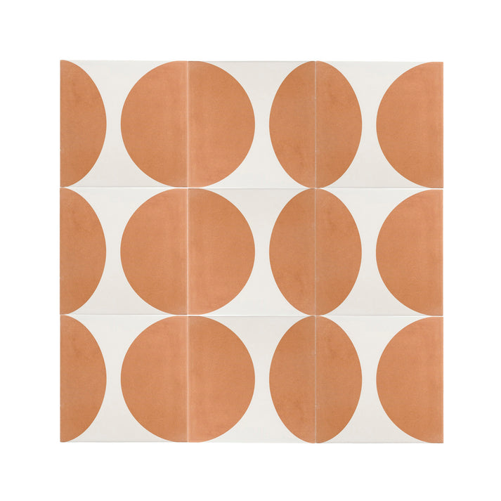 Groovy Terracotta Ceramic Tile-Main Inventory-All Products,Neutral Ceramic,Patterns,Under 10-Riad Tile