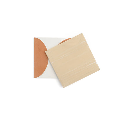Groovy Terracotta Ceramic Tile-Main Inventory-All Products,Neutral Ceramic,Patterns,Under 10-Riad Tile
