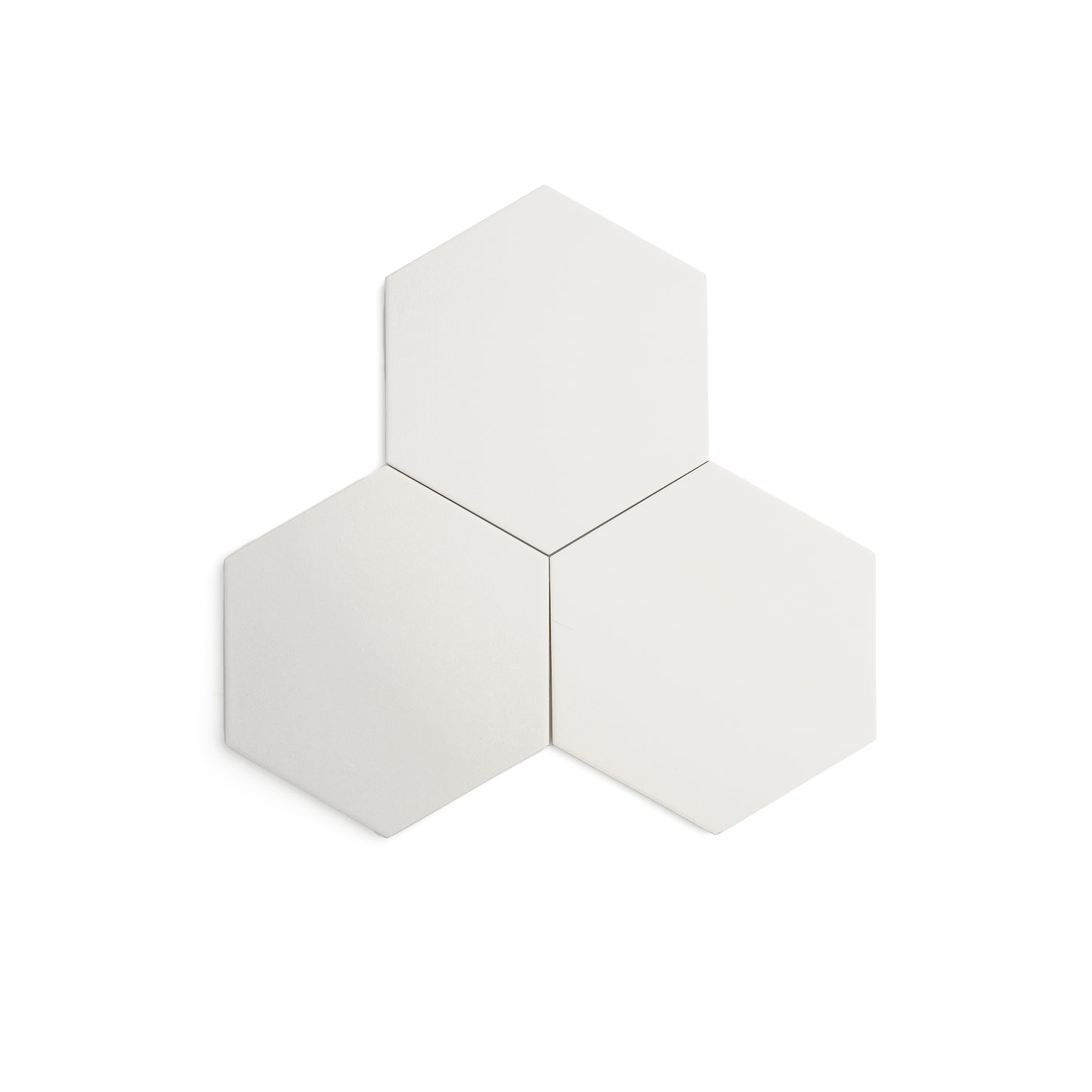 White ceramic floor tile for high-traffic areas