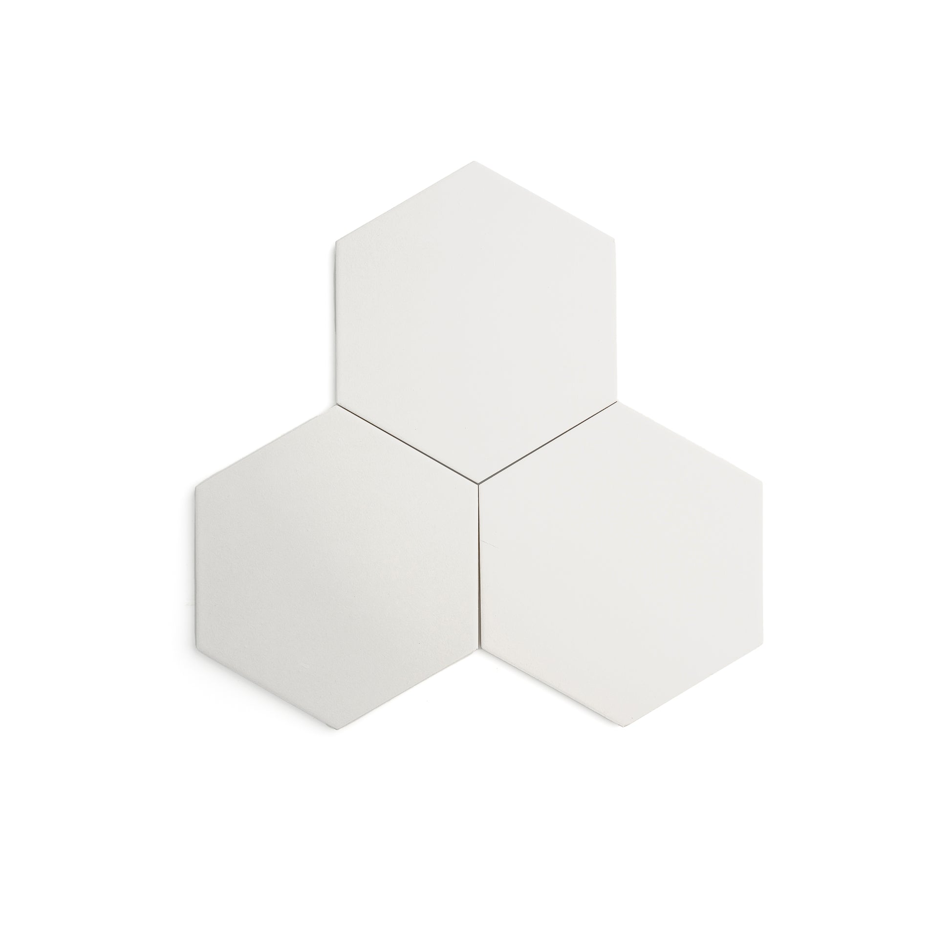 White ceramic floor tile for high-traffic areas