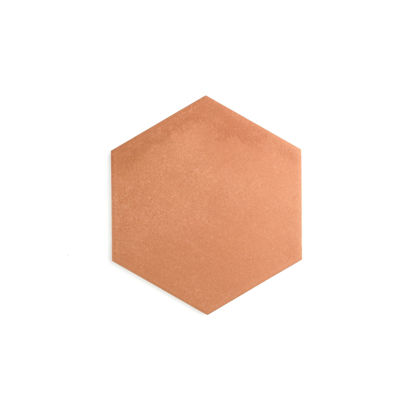 Terracotta Color Hexagon Ceramic Tile-Main Inventory-All Products,Neutral Ceramic,Solids,Under 10-Riad Tile