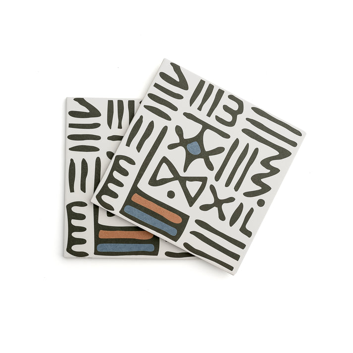 White ceramic wall tile for minimalist interiors