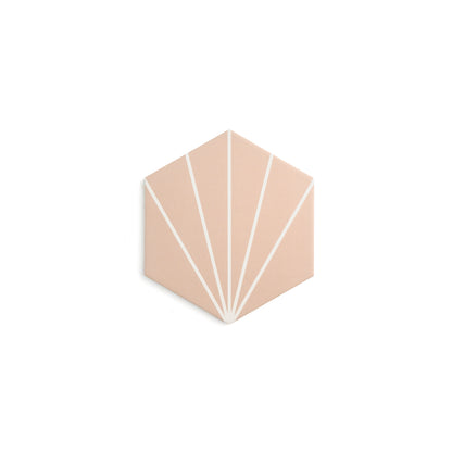 Sample: Nola Jaipur Pink Ceramic Tile-Sample-Sample-Riad Tile