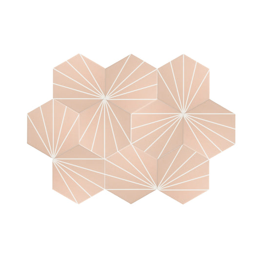 Nola Jaipur Pink Ceramic Tile-Main Inventory-All Products,Patterns,Under 10-Riad Tile