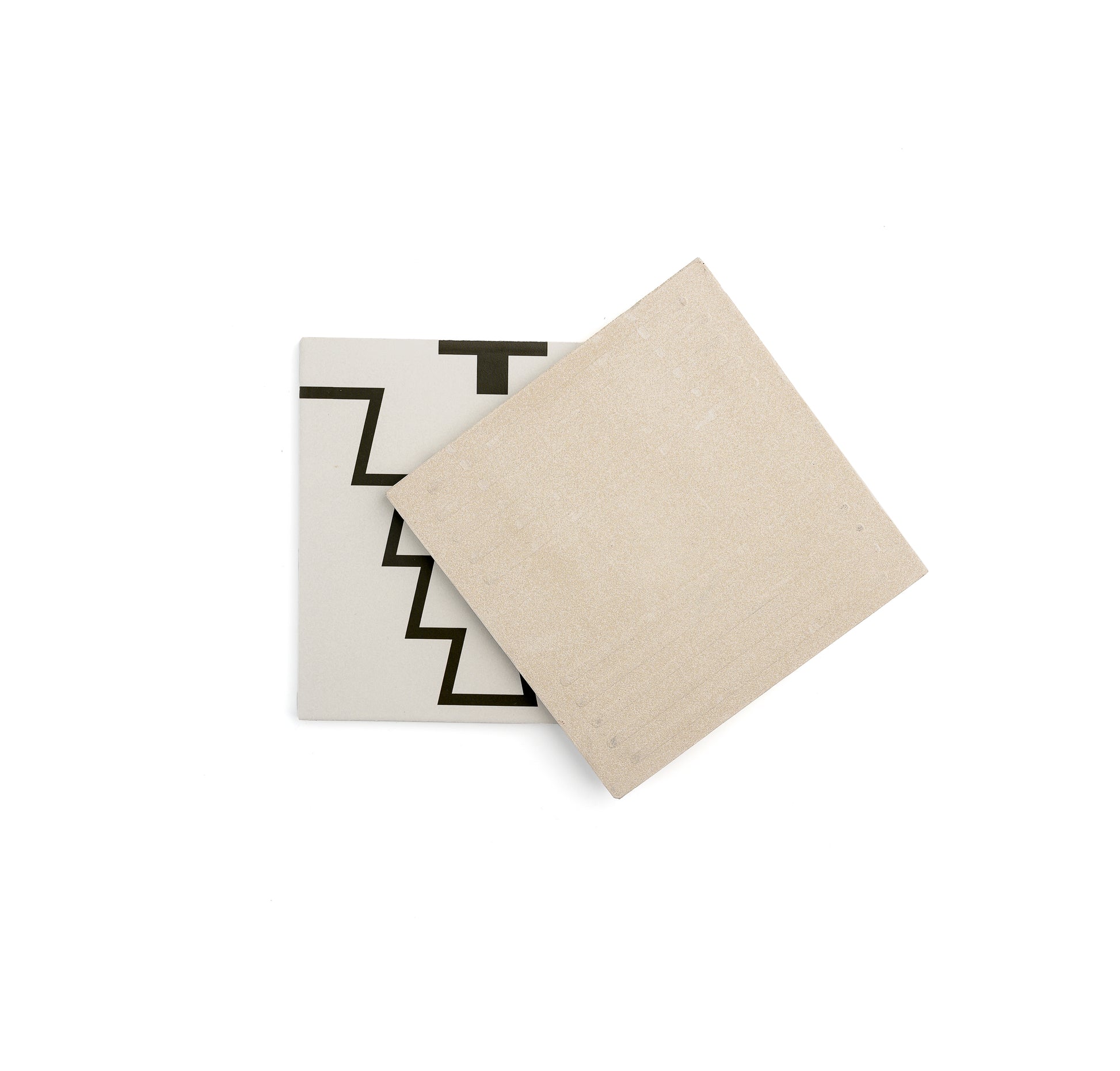 Santa Fe White & Black Ceramic Tile-Main Inventory-All Products,Patterns,Under 10-Riad Tile