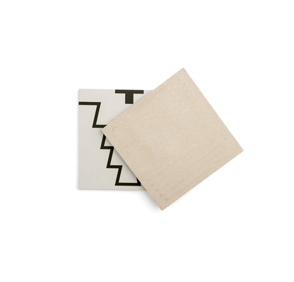 Santa Fe White & Black Ceramic Tile-Main Inventory-All Products,Patterns,Under 10-Riad Tile