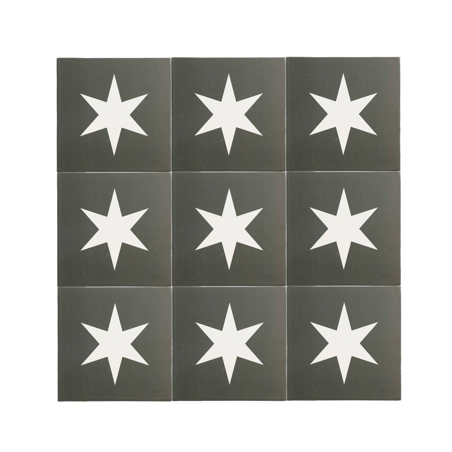 Superstar Black Ceramic Tile-Main Inventory-All Products,Patterns,Under 10-Riad Tile