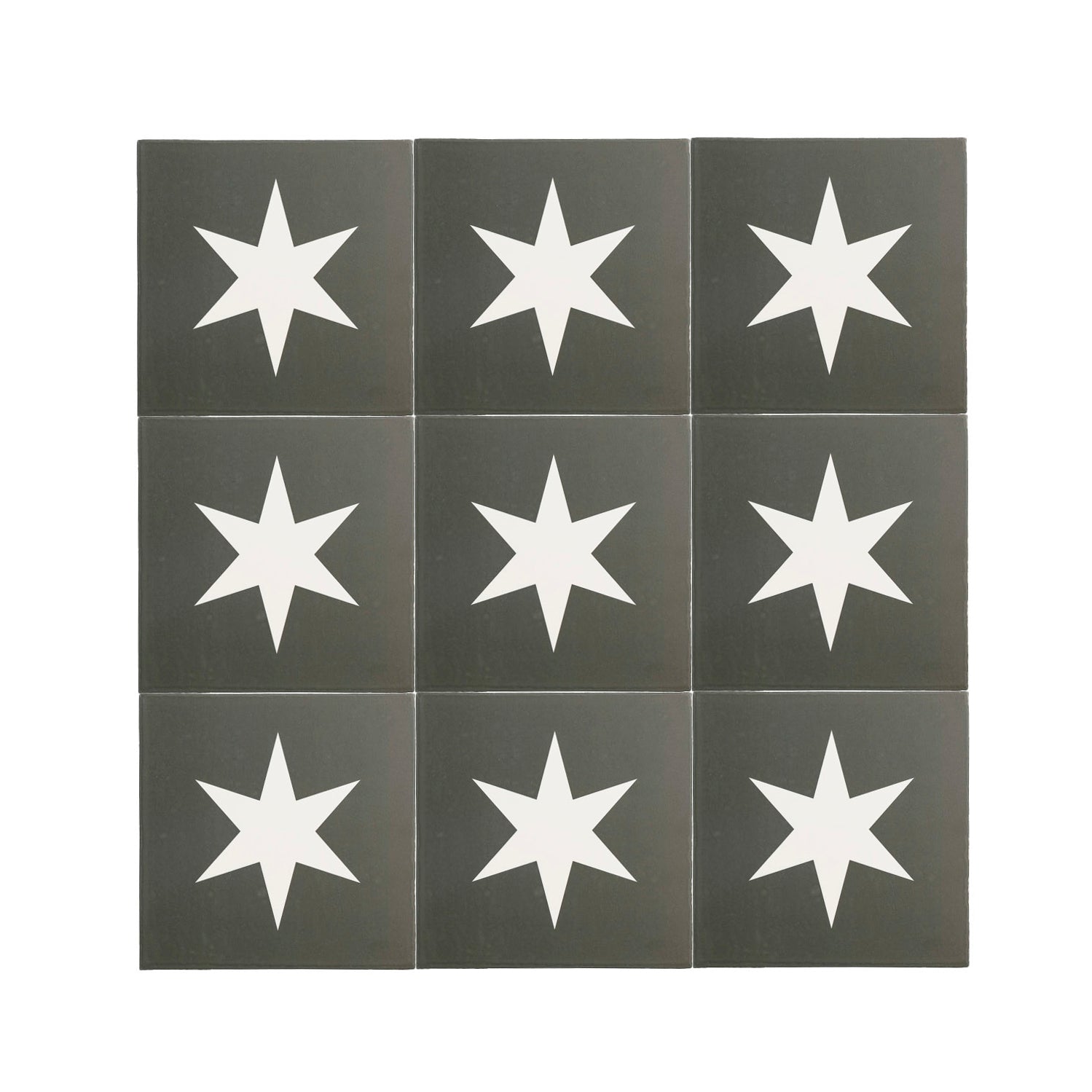 Superstar Black Ceramic Tile-Main Inventory-All Products,Patterns,Under 10-Riad Tile