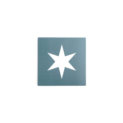 Sample: Superstar Blue Ceramic Tile (1 sample piece)-Sample-Sample-Riad Tile