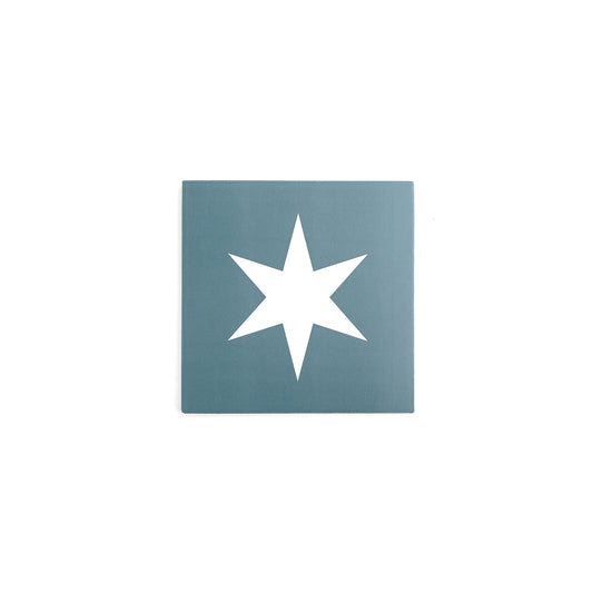 Sample: Superstar Blue Ceramic Tile (1 sample piece)-Sample-Sample-Riad Tile